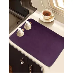 Kuber Industries Purple 2 Pieces Rectangular Dish Dry Mats-picture-33