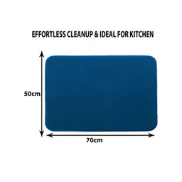 Kuber Industries Purple 3 Pieces  Kitchen Self Drying Microfiber Table Placemats image 5