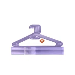 Kuber Industries Purple Pack Of 12 Multipurpose Cloth Hangers For Wardrobe-picture-17