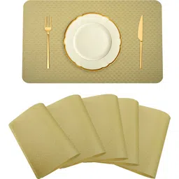 kuber industries Rectangular Pack of 6 Table Placemat-picture-14