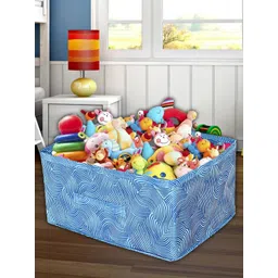 Kuber Industries Red & Blue 3 Pieces Printed Cloth Organizers-picture-16