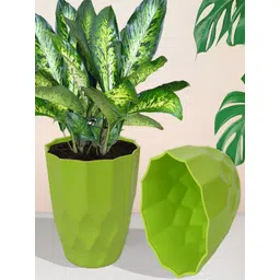 Kuber Industries Red & Green 4 Pieces Indoor Planter-picture-10