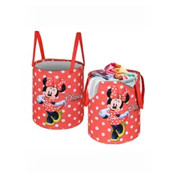 Kuber Industries Red & White 2 Pieces Printed Foldable Laundry Bags 45l-picture-40