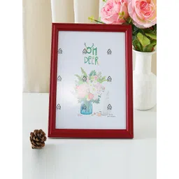 Kuber Industries Red MDF Table Photo Frames-picture-39