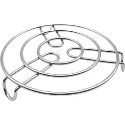 kuber industries Round Steamer Rack Stainless Steel Trivet-picture-29