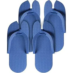 Kuber Industries Rubber Bathroom Slipper For Men & Women 2 Pair (Blue) 54KM4205-picture-43