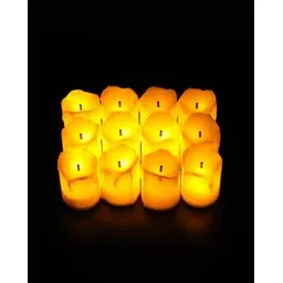 kuber industries Set of 12 Led Candles with Flash Light-picture-12