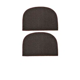 Kuber Industries Set Of 2 Brown Printed D-Shaped Anti -Skid Doormats-picture-30