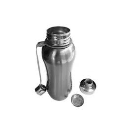 Kuber Industries Silver-Toned Set Of 2 Stainless Steel Water Bottle With Strainer-picture-11