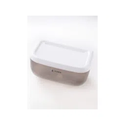 Kuber Industries Tissue Paper Holder & Storage Shelf Black-picture-13