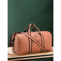 Kuber Industries Unisex Medium Regular Leather Travel Luggage Duffel Bag-picture-42