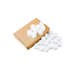 Kuber Industries White 24 Pieces LED Tea Light Candles-picture-18