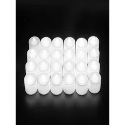 Kuber Industries White 24 Pieces LED Tea Light Candles-picture-19