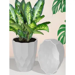 Kuber Industries White 4 Pieces Indoor Planter-picture-38