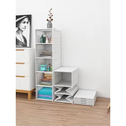 Kuber Industries White 5-Tier Organisers-picture-25