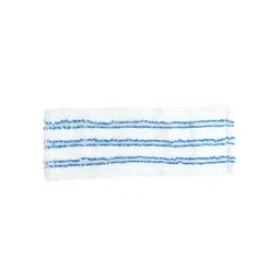 Kuber Industries White & Blue Striped Microfiber Floor Cleaner Mop Refill-picture-29