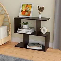 Kuber Industries Mdf Wood Bed Side Table for Bedroom and Living Room Decor | Sofa Side End Table for Living Room | Modern Night Stand for Home Decor | Brown-image-37