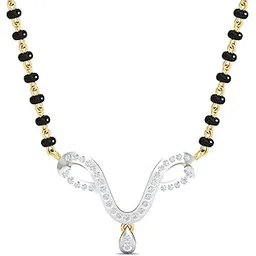 kuberbox 14K Yellow Gold and Diamond Tanmaniya Pendant image 1