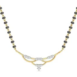 kuberbox 14K (585) Yellow Gold and Diamond Tanmaniya Pendant-picture-21