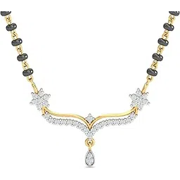 kuberbox 14K (585) Yellow Gold and Diamond Tanmaniya Pendant-picture-13