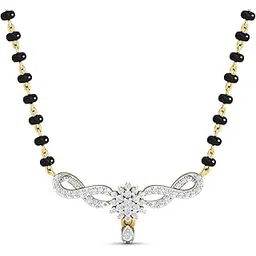 kuberbox 14K Yellow Gold Diamond Surup Pralobhit Tanmaniya Pendant-picture-29