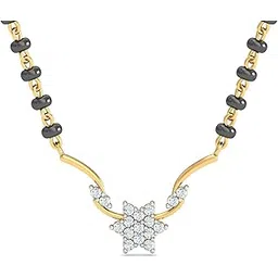 kuberbox 18k (750) Yellow Gold and Diamond Tanmaniya Pendant-picture-32