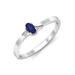 KUBERBOX 18KT White Gold Diamond-Studded Ring-1.89 gm-picture-14