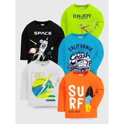 KUCHIPOO Boys 5 Printed T-shirt-picture-31