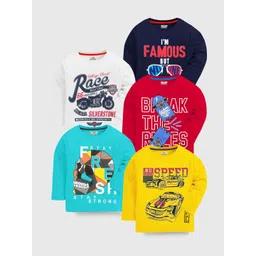 KUCHIPOO Boys 5 Printed T-shirt-picture-41