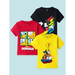 KUCHIPOO Boys Multi Cotton Printed Regular Fit Tshirts-picture-31