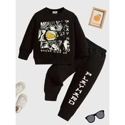 KUCHIPOO Boys Printed Sweatshirt with Pyjamas-picture-44
