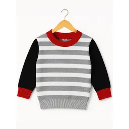 KUCHIPOO Boys Striped Pullover-picture-21