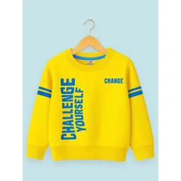 KUCHIPOO Boys Typography Printed Long Sleeves Sweatshirt-picture-53