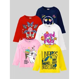 KUCHIPOO Girls 5 Printed T-shirt-picture-32