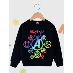 KUCHIPOO Kids Avengers Printed Fleece Pullover Sweatshirt-picture-24