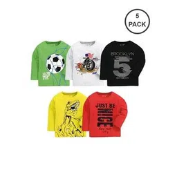 kuchipoo Pack of 5 Printed T-shirt-picture-15