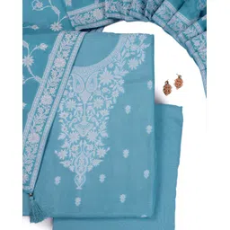 KULEESH Dyed Pure Silk Semi-Stitched Dress Material-picture-39