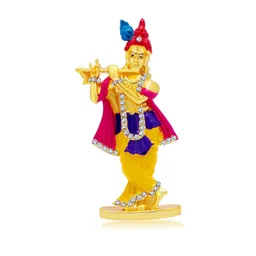 Kulin Metal Lord Krishna Idol-picture-35
