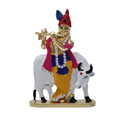 Kulin Metal Lord Krishna Idol-picture-21