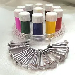 kumkum liquid Bindi 11 Color baby bindi mould - baby seratta - pottu achu-total 16 designs, (pack of 2)-picture-20