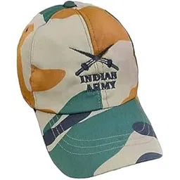 kumud Men's and Women's Indian Army Military Caps with Adjustable Strap (Multicolour) (Size- Free Size)-picture-17