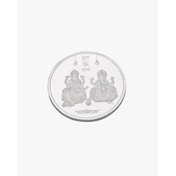 Kundan 50 G 999 Silver Lakshmi Ganesh Precious Coin-picture-51