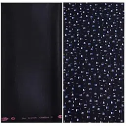 kundan sulz gwalior Men's Cotton Blue Printed Unstitched Shirt & Beige Trouser Combo Set (1.30 & 1.60 Meters_Blue_Free size)-picture-18