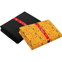 Kundan Sulz Gwalior Men's Cotton Printed Shirt & Trouser Fabric Combo Set (Black & Khaki-01; 1.20 & 1.60 Meters)-picture-27