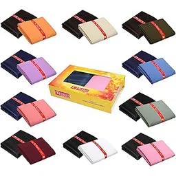 KUNDAN SULZ GWALIOR MEN'S Cotton Shirt & Poly-Viscose Trouser Fabric Combo Set (Pack of 10; 1.20 & 2.25 Meters; Multicolor-01)-picture-56