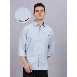 Kuons Avenue Blue Slim Fit Shirt-picture-45