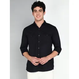 Kuons Avenue Dark Indigo Slim Fit Shirt-picture-46