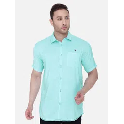 Kuons Avenue Men Smart Slim Fit Lyocell Casual Shirt-picture-37