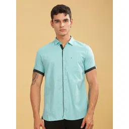 Kuons Avenue Men Smart Slim Fit Opaque Casual Shirt-picture-10