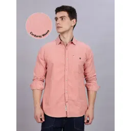 Kuons Avenue Pink Slim Fit Shirt-picture-48